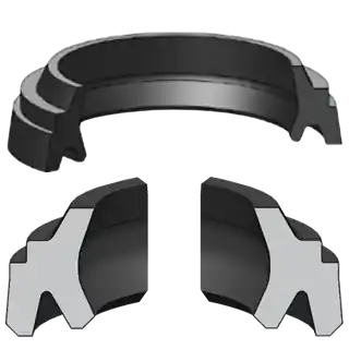 SK 140x152x8.2/11 AD51 K10 (NBR) Ruční Výroba