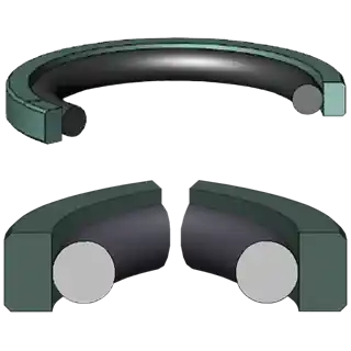 Ihned K Objednání NPS 230x209/8.1 (PTFE/NBR) KPOR30