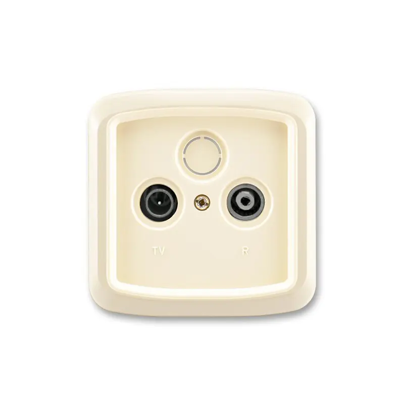 Hromadná Objednávka ABB 5011A-W0302 C BLISTR Zásuvka TV+R průchozí (odb.útlum 14 dB), kompletní