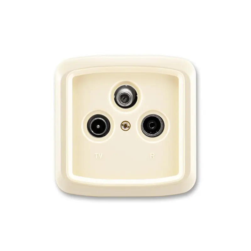 ABB 5011A-W0403 C BLISTR Zásuvka TV+R+SAT koncová, kompletní Levný