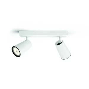 PHILIPS 50572/31/PN Paisley SVÍTIDLO BODOVÉ GU10 2x10W bez zdroje, bílá Omezená Nabídka