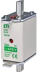 Trendový ETI 004181401 Pojistka nožová NV00 C aM KOMBI 690V 2A