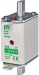 ETI 004182414 Pojistka nožová NV00 aM KOMBI 690V 100A Novinka