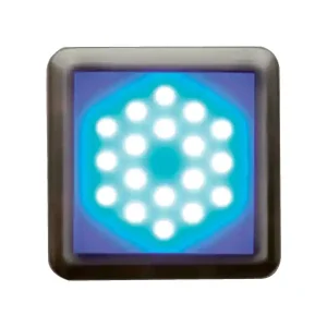 Cenově Výhodný PANLUX D2/NM DEKORA 2 NEREZ modrá