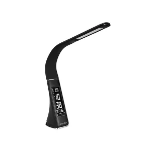 Akční Nabídka PANLUX PN15100003 LORD Stolní LED lampa černá kůže