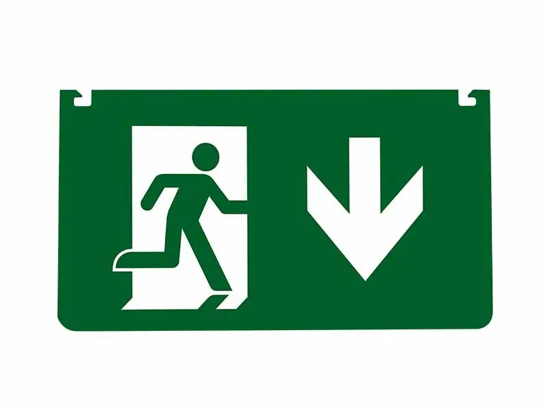 PANLUX PN04000008 PIKTOGRAM EUROPA LED - šipka dolu Nízká Cena