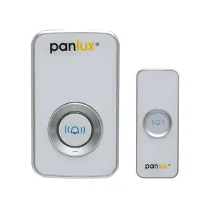 Rychlé Dodání PANLUX PN75000001 Zvonek bezdrátový DELUXE, bílý