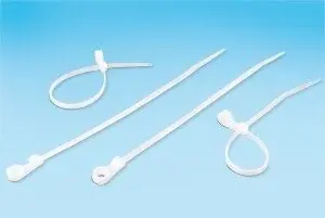 Nejprodávanější WAPRO vázací pásky s připevňovacím otvorem, 300 x 4,8 mm, ø 4,8 mm, přírodní *wpr1947