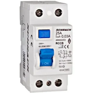Ihned K Objednání SCHRACK AR002203-- Proudový chránič AMPARO 10kA, 25A, 2-pólový, 30mA