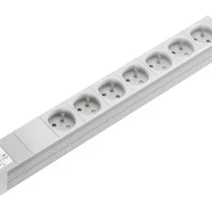 Oblíbený RITTAL 7240510 DK Lišta 7 zásuvek F/B standard s kolíkem