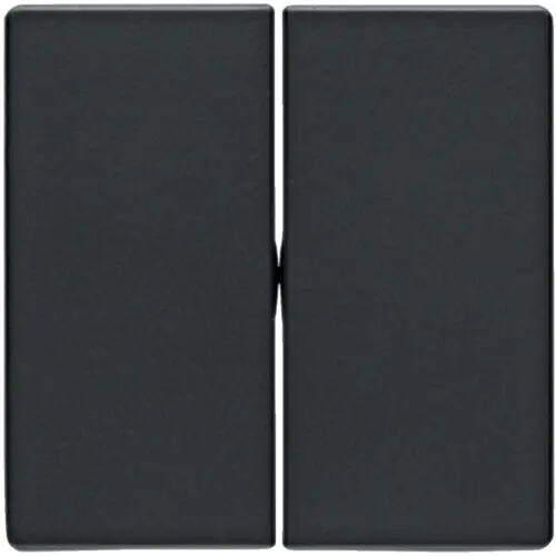 Víkendová Akce BERKER 16236086 Kolébka, dělená, Berker Q.x, antracit, sametová