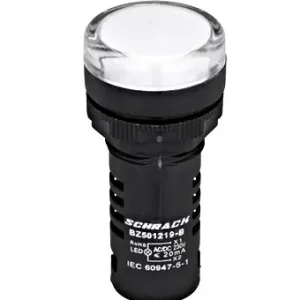 Doprava Zdarma SCHRACK BZ501219-B LED signálka monoblok 230V-AC/DC, bílá