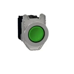 Přímo Od Výrobce SCHNEIDER XB4FW33B5 Ovládací hlavice zelená LED 24V AC 1NO/1NC