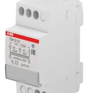 Expresní Doručení ABB ELSYNN TM10/12 Trafo zvonkové bezpečnostní 230VAC/4-8-12 VAC *2CSM228715R0802