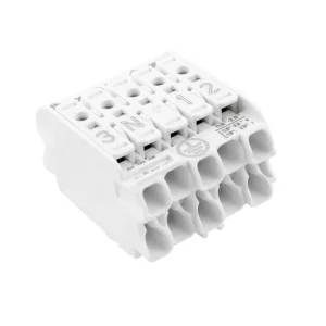ELECTRO TERMINAL 88167478 Svorkovnice SLK 5/5 E-PIEC (3-N-E-1-2) pro svítidla, bezšroubová, PC, bílá Zlevněný