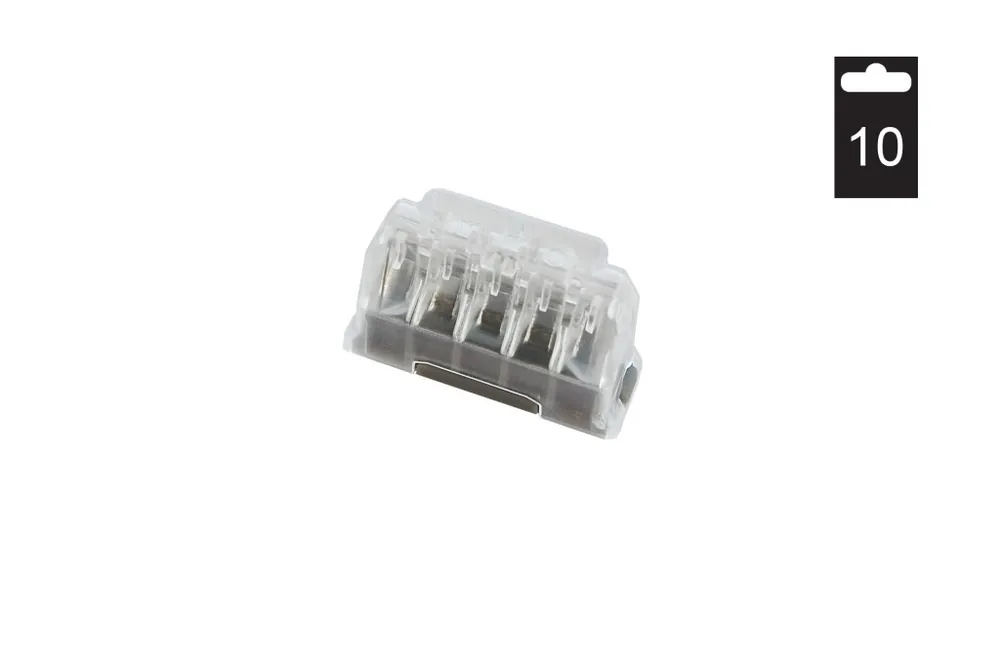 ELECTRO TERMINAL 88714694 Svorka krabicová SDK 5/10, bezšroubová (5x0,5-2,5mm2, bal.=10ks) Nízká Cena