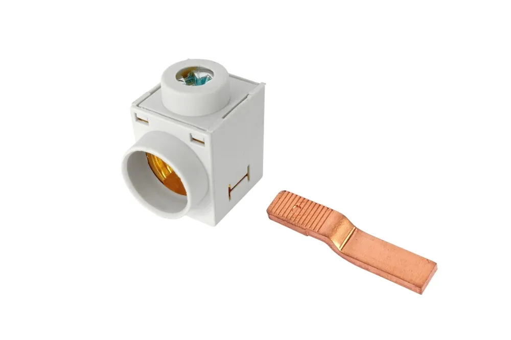 Nízká Cena ELKUTEC AS/50-UNI Svorka připojovací, univerzální třístranná svorka, 50mm2