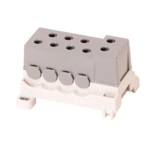 POLLMANN 2080725 Blok pro rozdělení fází PVBS 250-7, 1pól., AL/CU, 250A, 690V, šedý Finální Výprodej