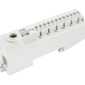 POLLMANN 2020253 Můstek A 14-S bezšroubový, krytý IP20, šedý, 80A, na DIN lištu, IP20 Celosvětová Doprava