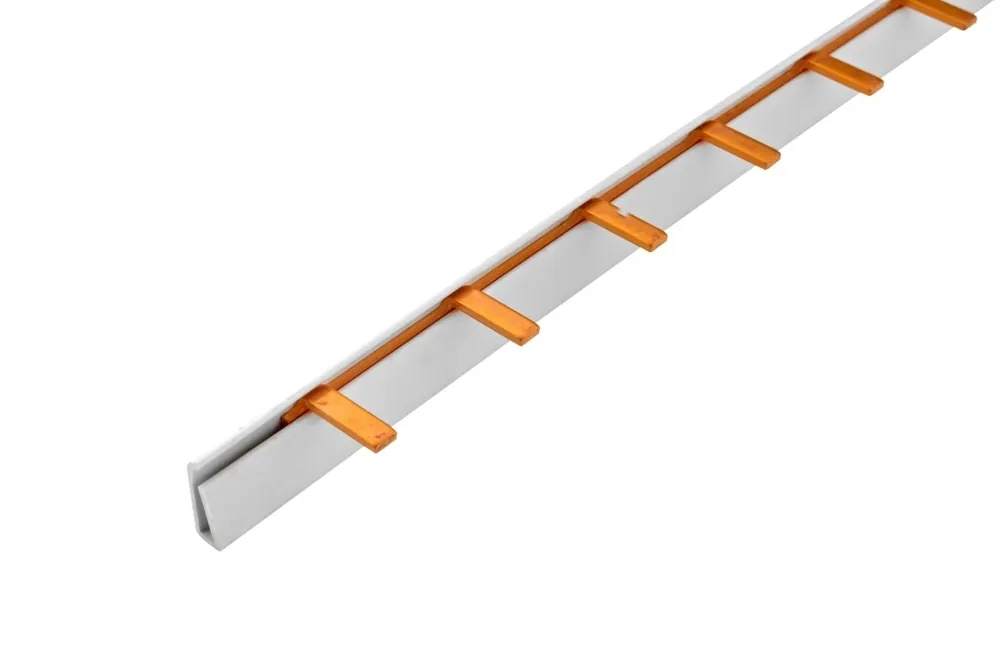 POLLMANN 2220111 Propojovací lišta S-1L-27-1000/16 ISO, kolík (jazýček), 1pól., 80A, rozteč 27mm Vrácení Zdarma