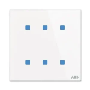 Nakupujte Hned ABB 2CKA006300A1542 KNX Tacteo prvek ovládací dotykový 6násobný, 86x86