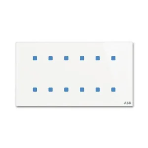 Autentický ABB 2CKA006300A1544 KNX Tacteo prvek ovládací dotykový 12násobný, 157x86