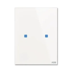 Omezená Nabídka ABB 2CKA006300A1580 KNX Tacteo prvek ovládací dotykový 2násobný, 86x115