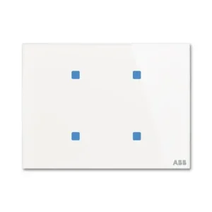 Oblíbený ABB 2CKA006300A1581 KNX Tacteo prvek ovládací dotykový 4násobný, 86x115
