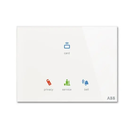 Expresní Doručení ABB 2CKA006300A1585 KNX Tacteo ovladač hotelový vnější bez čtečky karet, 86x115