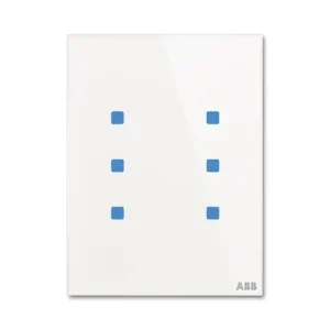 Ruční Výroba ABB 2CKA006300A1594 KNX Tacteo prvek ovládací dotykový 6násobný, 115x86