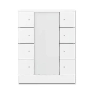 ABB 2CKA006330A0014 KNX ClimaECO prvek ovládací 8násobný; studio bílá Profesionální