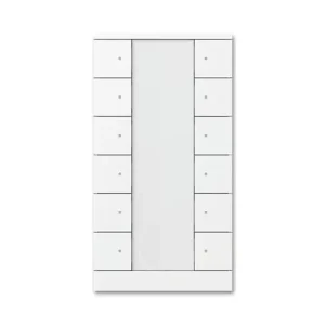 ABB 2CKA006330A0016 KNX ClimaECO prvek ovládací 12násobný; studio bílá Záruka V Ceně