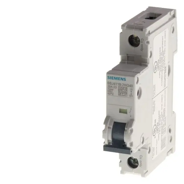 Časově Omezené SIEMENS 5SJ4104-7HG40   Miniature circuit breaker 240 V 14kA, 1-pole, C, 4A