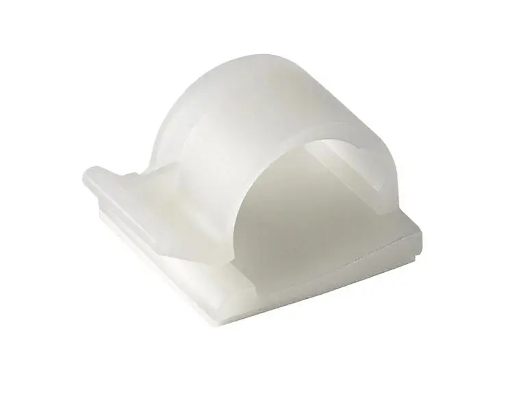 Exkluzivní CIMCO 181385 Kabelová spona 26 x 26 mm, bílá (bal=100 ks)