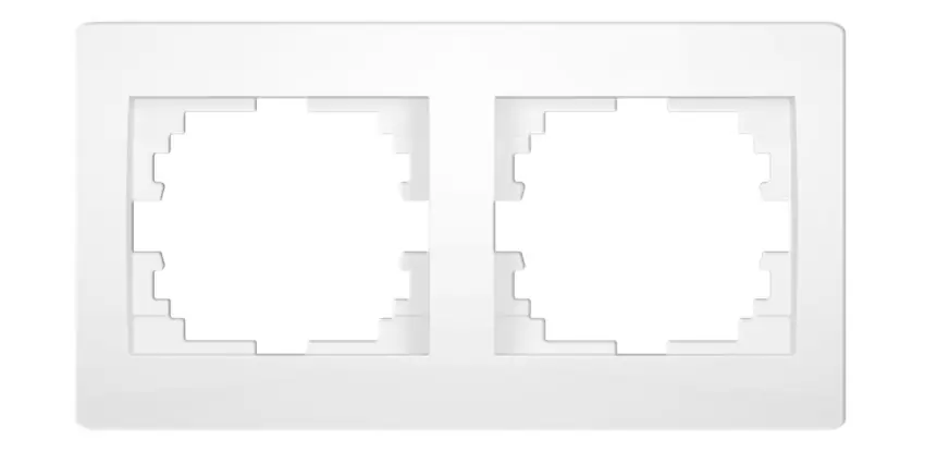 Kup Teď KANLUX 25118 LOGI Dvojnásobný horizontální rámeček - bílá