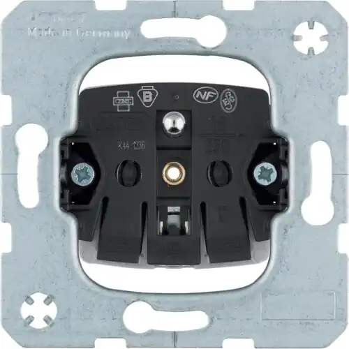 BERKER 396874 Strojek zásuvky se zemnícím kolíkem, 16 A, 250 V~, bezšroub. svorky Výprodej