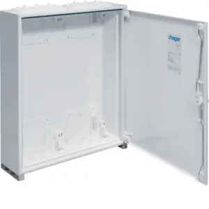 HAGER FWB42D Rozvaděč nástěnný bez přístrojového roštu, 650x550x161, IP44,tř.ochr.II Akce