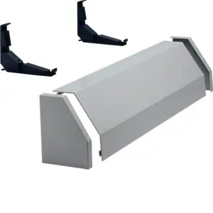 HAGER FZ353 Propojovací kanál,3pole,RAL7035 Prémiový