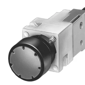 SIEMENS 3SB2203-0AC01 Pushbutton, 16 mm, round, plastic, red, pushbutton, flat, 1 NC Zlevněný