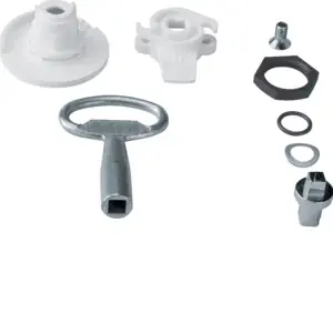 Bezpečná Platba HAGER FZ451N Dveřní uzávěr, vnější čtyřhran 7mm pro skříně univers IP44