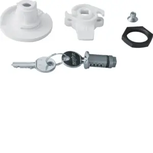 Exkluzivní HAGER FZ452N Dveřní uzávěr, s klíčem typ 405 pro skříně univers IP44