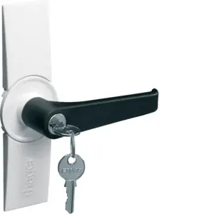 Cenový Hit HAGER FZ533N Uzávěr s rukojetí pro skříně FA/FP s uzamykáním, klíč číslo 1333