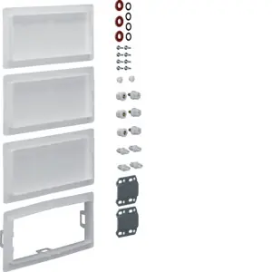 Vrácení Zdarma HAGER FZ444B Sada pro vert. propojení dvou skříni šířky 4 pole