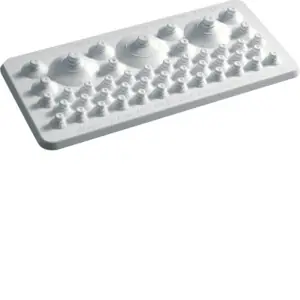 HAGER FZ426 Kabelová příruba pro plombovanou část IP 44/54 Ověřený