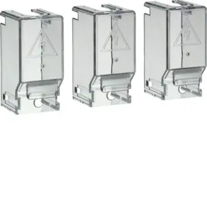 Celosvětová Doprava HAGER HZC217 Kryt svorek pro otočný vypínač, 3P, 100-160A