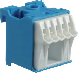 Značkový HAGER KN06N Blok bezšroubové N svorkovnice, 6 svorek