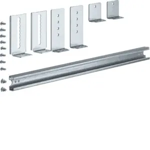 Víkendová Akce HAGER UZ02C1 Snížená montážní C-lišta 2-pole