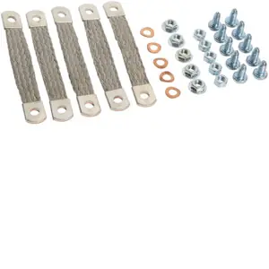 HAGER FZ402XE Lanko ochranného pospojení (100mm),sada=5ks Záruka V Ceně