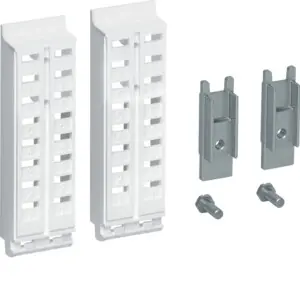 Značkový HAGER FZ800A Držák pro uchycení příčné vzpěry, výškově stavitelný pro rozvaděč FR hl.275 m