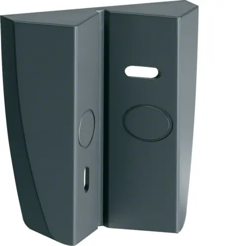 Bezpečná Platba HAGER EE826 Adaptér pro upevnění detektoru v rohu místnosti EE821/831, antraci